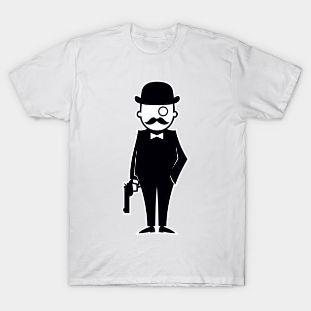 Hipster Dangerous T-Shirt by Malchev